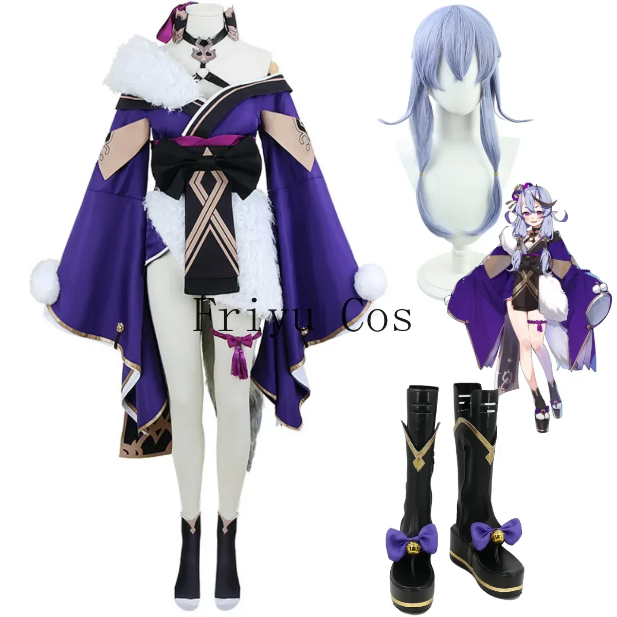 Women Shoes Japan - Disfraz de Anime Virtual Rindou Mikoto,