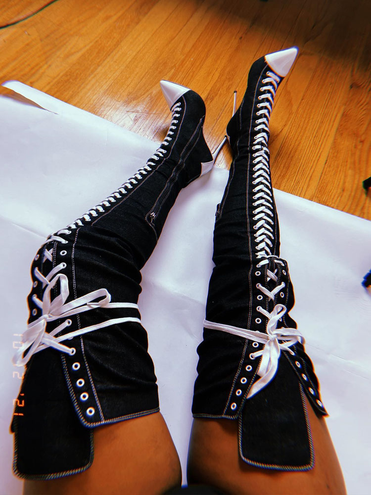 2025 nuevas mujeres puntiaguda - Women Shoes Jeans reseña y precio