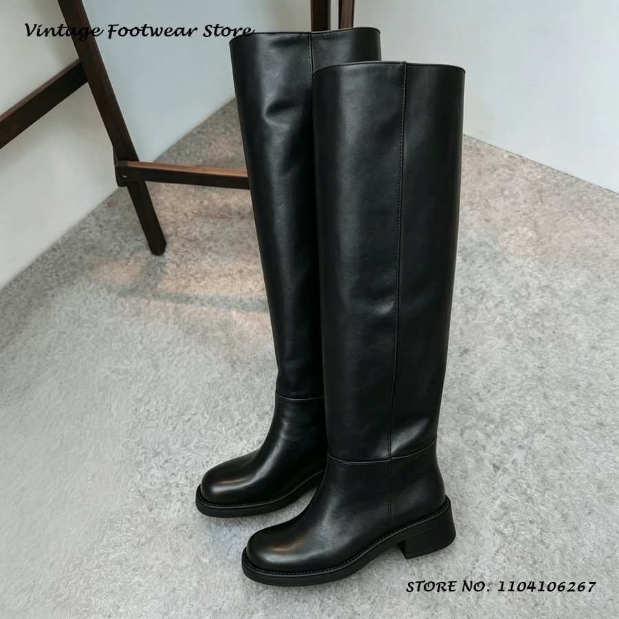 Botas altas de cuero PU amaril - Women'S Shoes Yellow reseña y precio