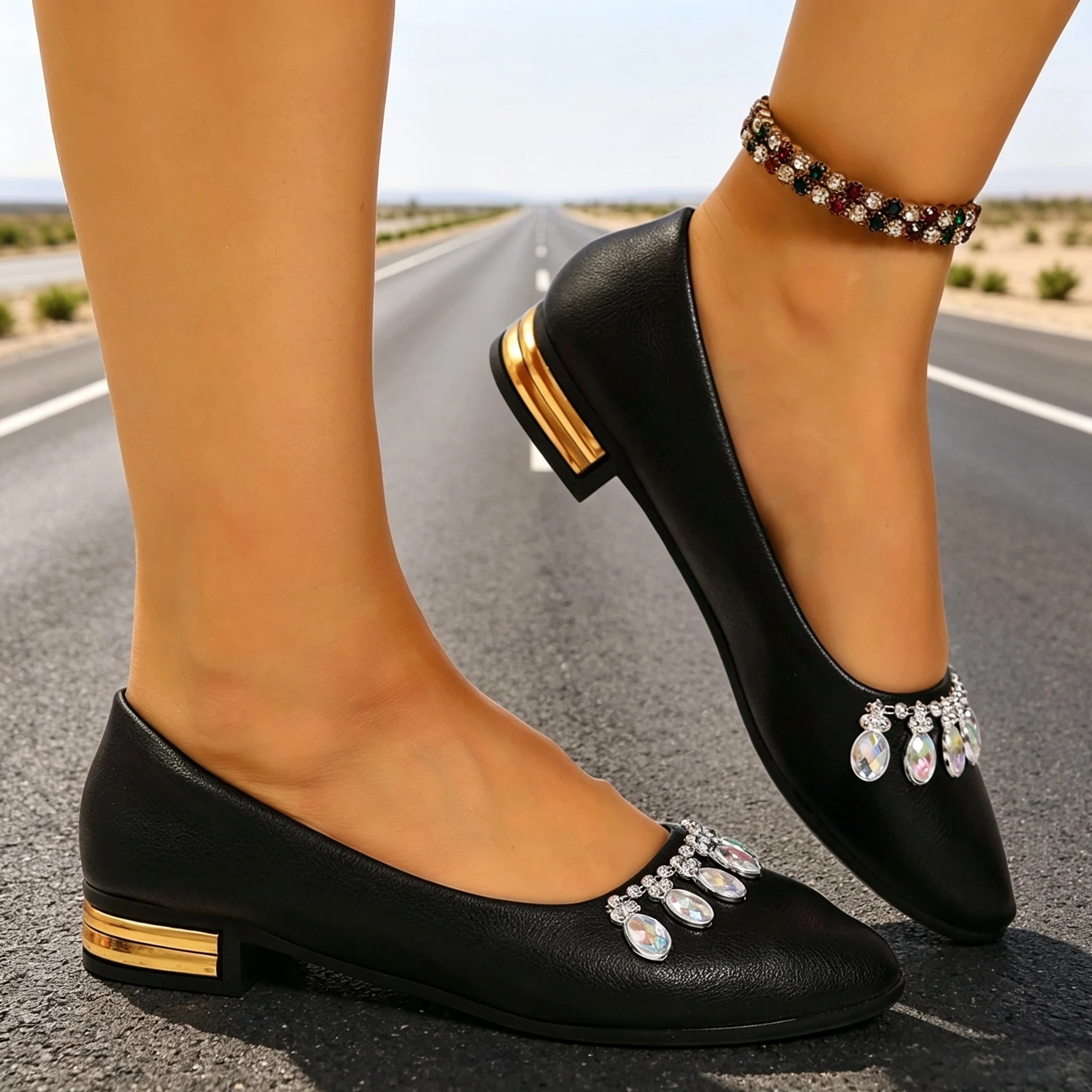Zapatos Planos de Mujer con Pu - Women Shoes Sale reseña y precio