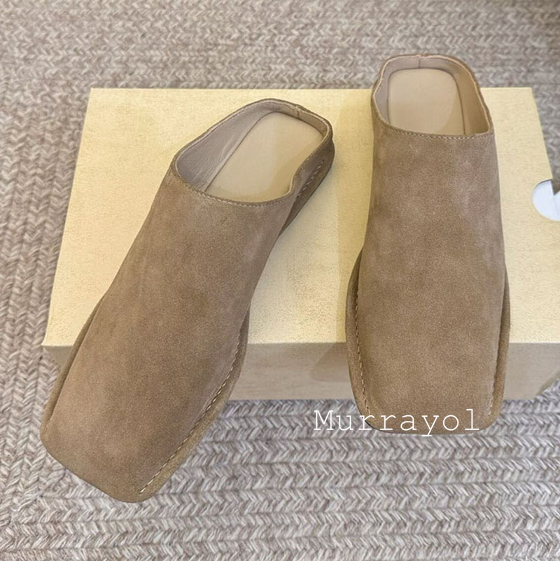 Pantuflas de Mujer con Punta C - Slip On Mule Flat reseña y precio