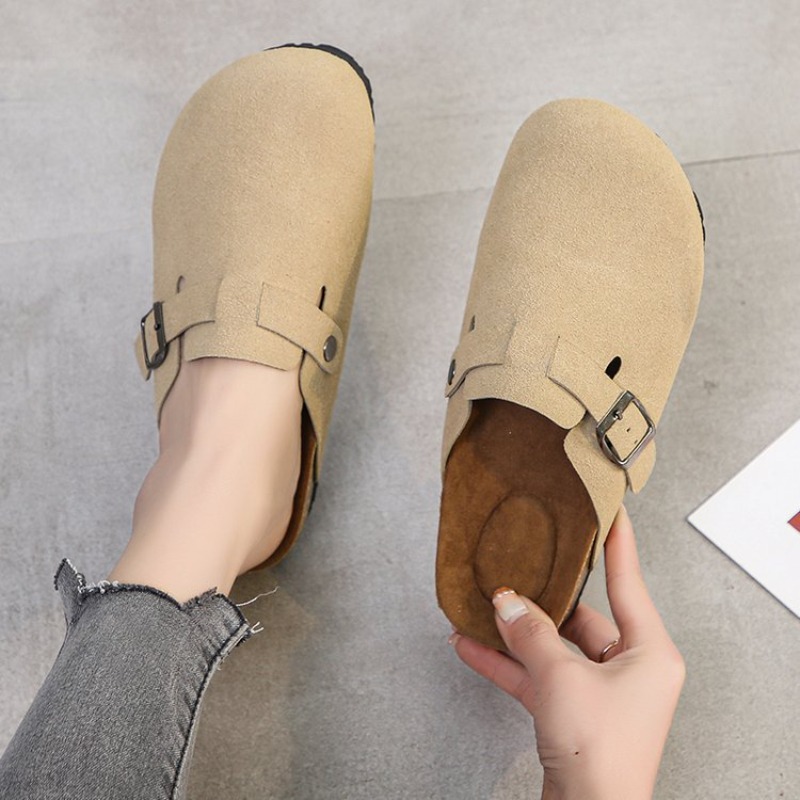Zuecos de Corcho Clásicos Shev - Slip On Mule Flat reseña y precio