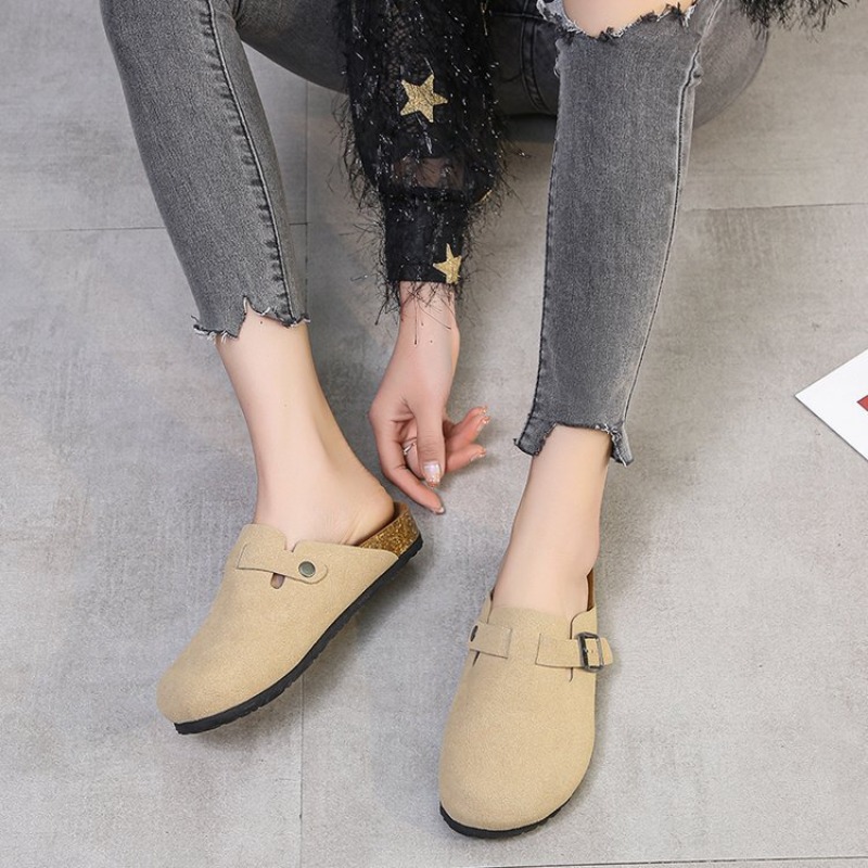 Zuecos de Corcho Clásicos Shev - Slip On Mule Flat reseña y precio