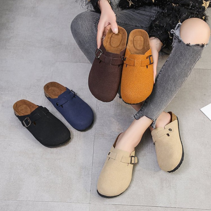 Zuecos de Corcho Clásicos Shev - Slip On Mule Flat reseña y precio