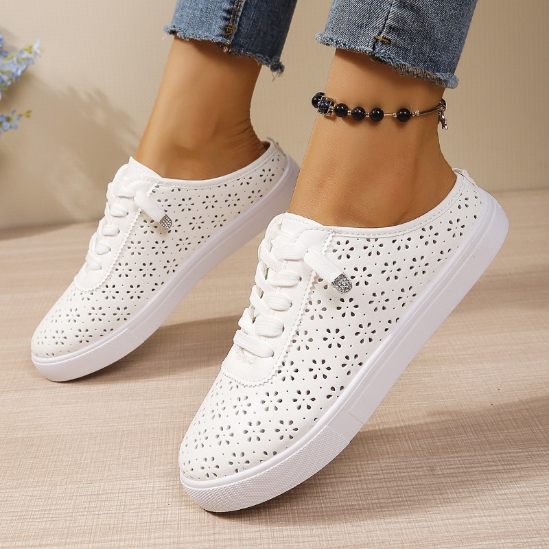 Zapatillas Mule con Recortes F - Slip On Mule Flat reseña y precio