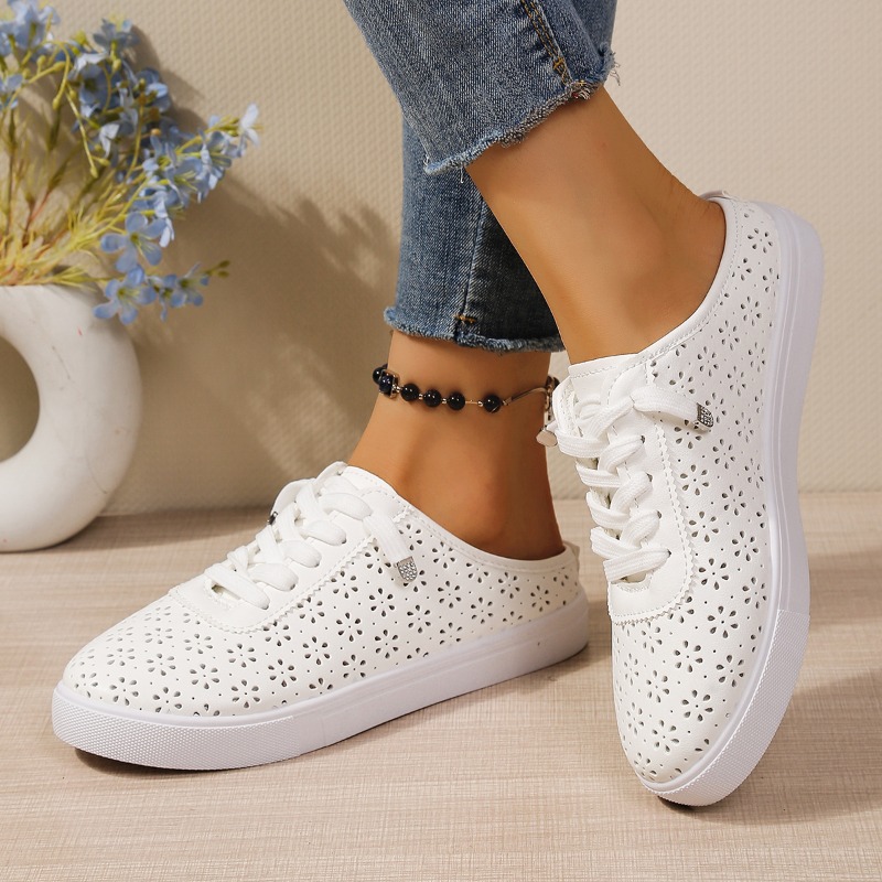 Zapatillas Mule con Recortes F - Slip On Mule Flat reseña y precio