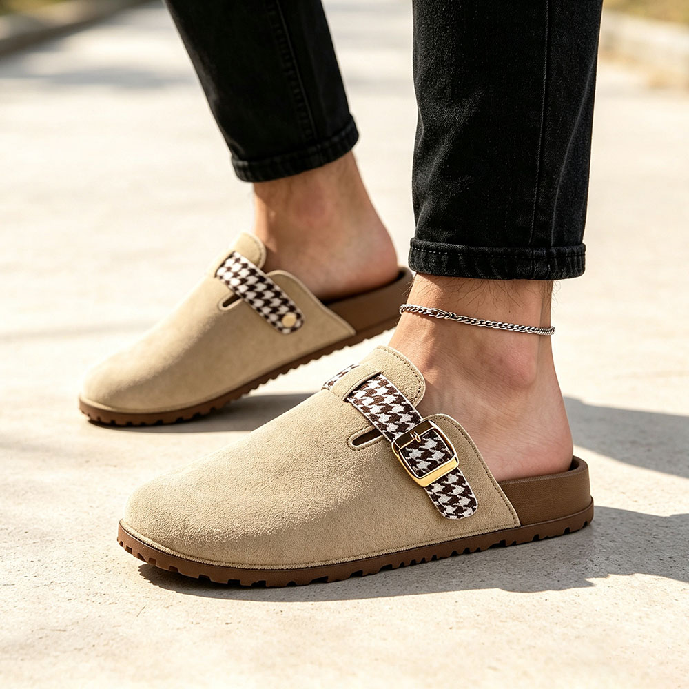 Zuecos de mujer de punta cerra - Slip On Mule Flat reseña y precio