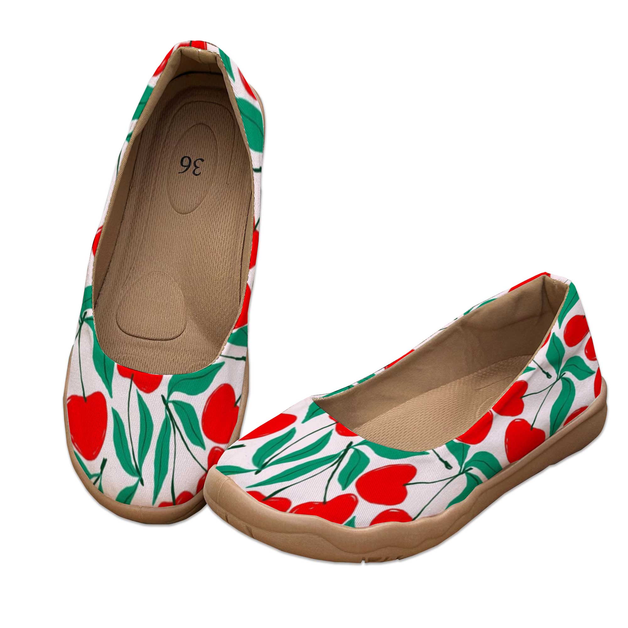 Zapatos Slip-On de Color Cerez - Women'S Shoes For Wide Feet reseña y precio