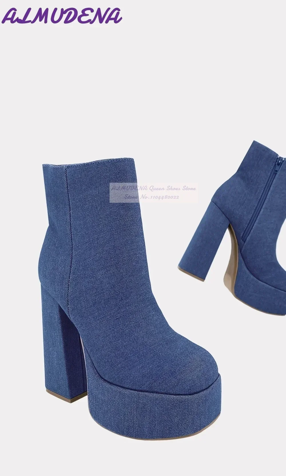 ALMUDENA, botines de tacón de  - Women Shoes Jeans reseña y precio