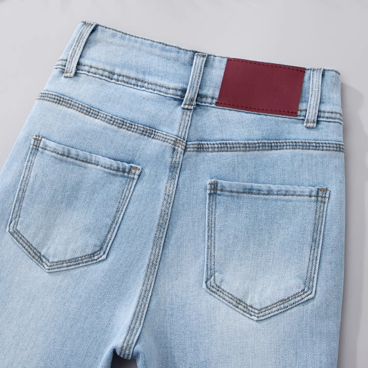 Pantalones acampanados de colo - Women Shoes Jeans reseña y precio